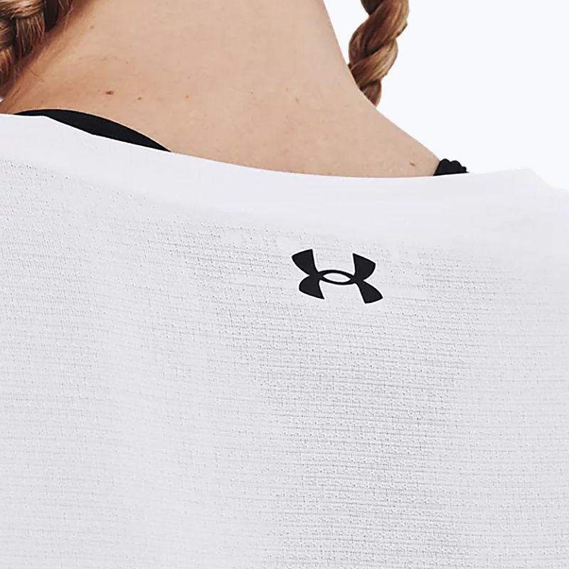 Maglietta da allenamento Under Armour donna UA Tech Vent bianco/nero 3