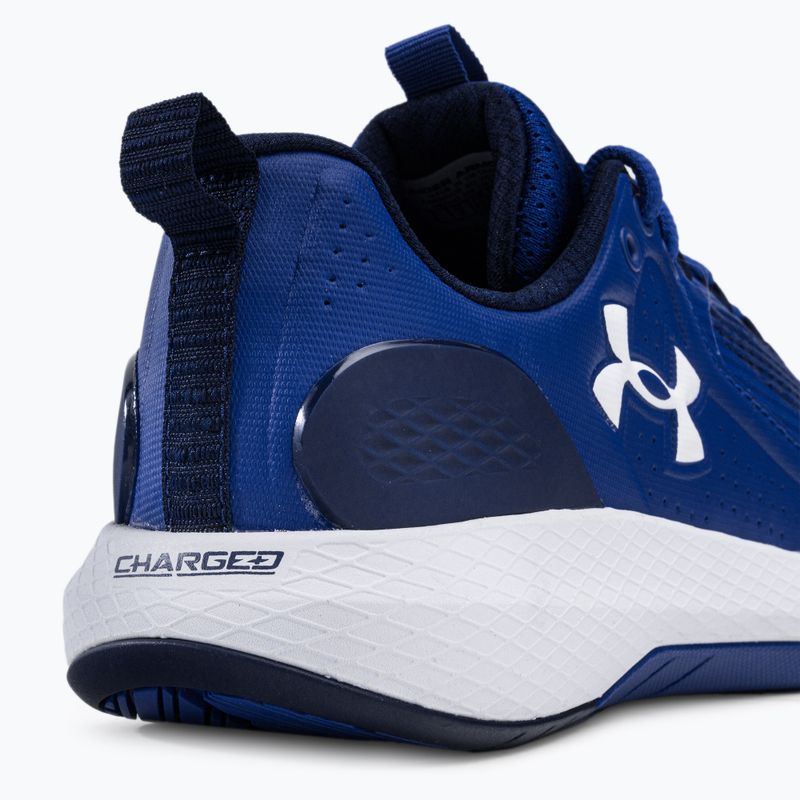 Under Armour harged Commit Tr 3 royal/bianco/bianco scarpe da ginnastica da uomo 8