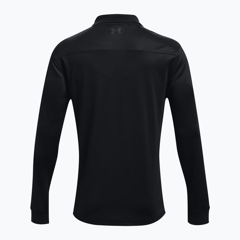 Polo Under Armour Tactical Performance 2.0 a maniche lunghe nero/nero da uomo 6