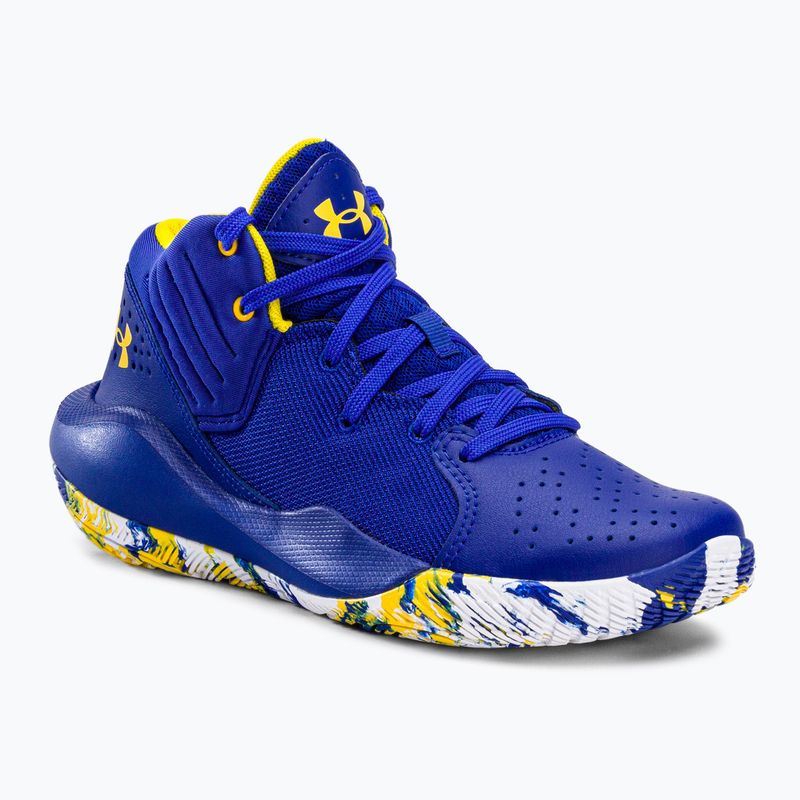 Under Armour GS Jet '21 scarpe da basket uomo royal/bianco