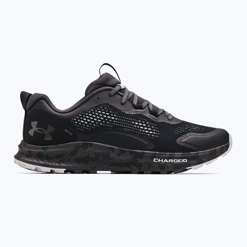 Under Armour Charged Bandit Trail 2 nero/grigio/grigio scarpe da corsa da uomo 10