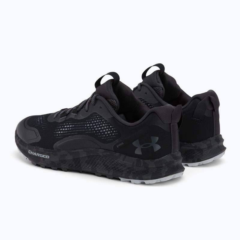 Under Armour Charged Bandit Trail 2 nero/grigio/grigio scarpe da corsa da uomo 3