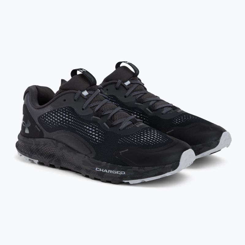 Under Armour Charged Bandit Trail 2 nero/grigio/grigio scarpe da corsa da uomo 4