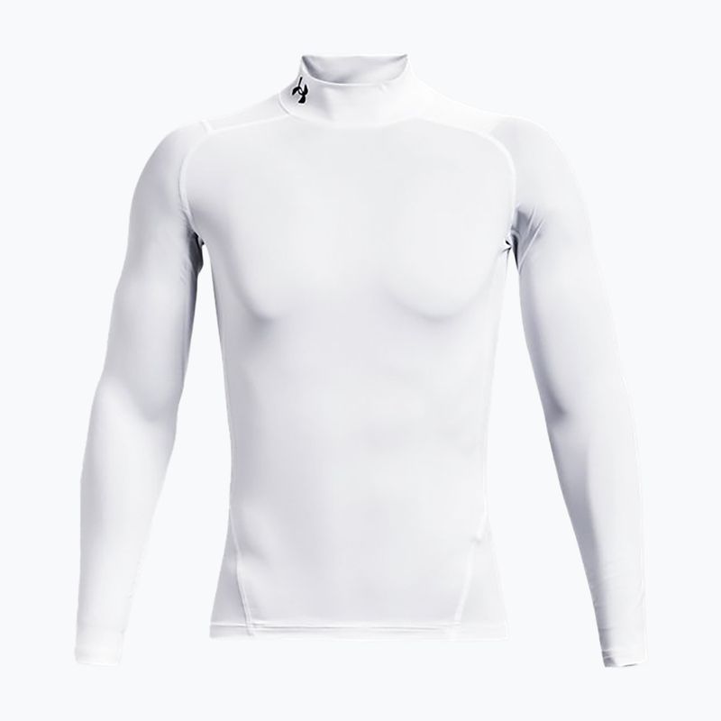 Under Armour manica lunga da allenamento da uomo HG Armour Comp Mock bianco/nero 5