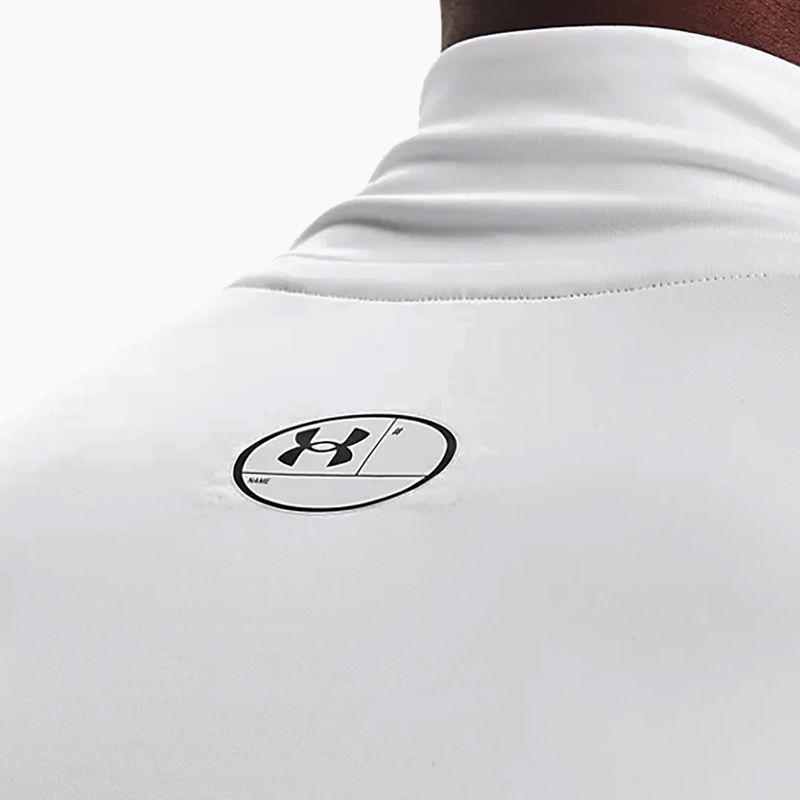 Under Armour manica lunga da allenamento da uomo HG Armour Comp Mock bianco/nero 4