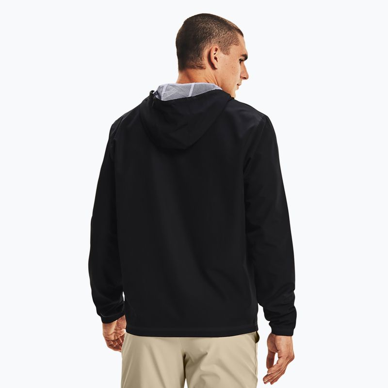 Giacca a vento Under Armour Sportstyle da uomo nero/grigio mod. 3