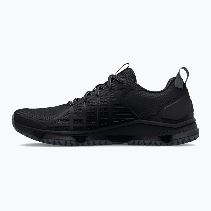 Under Armour MG Strikefast scarpe da uomo nero/nero/grigio 9