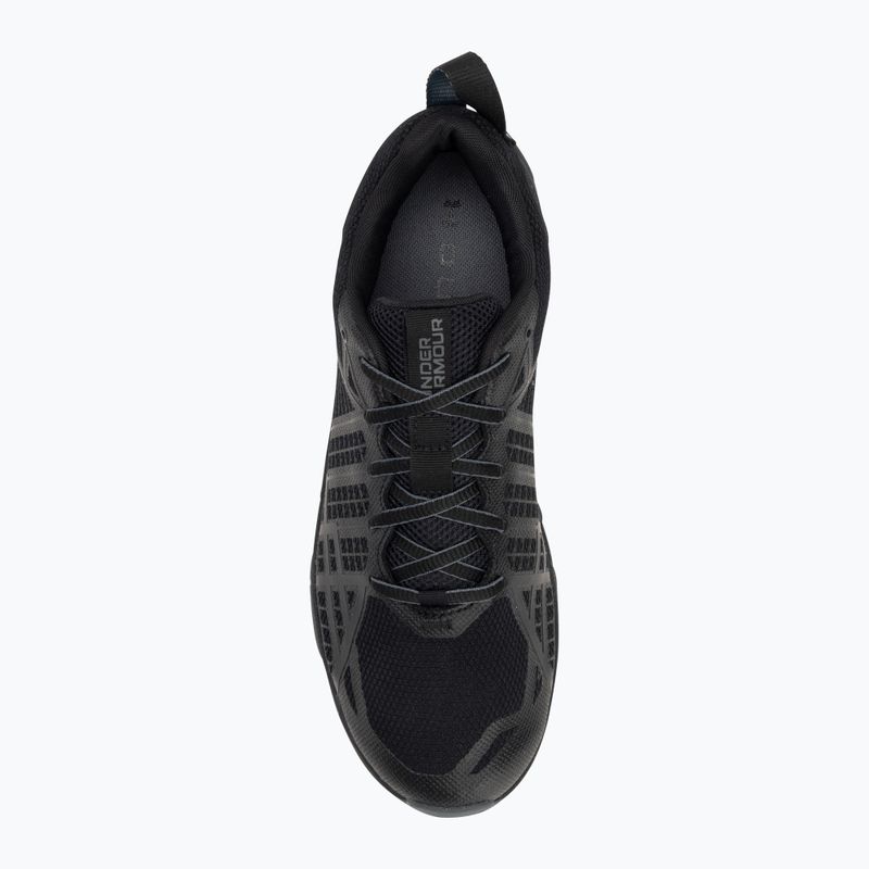 Under Armour MG Strikefast scarpe da uomo nero/nero/grigio 5