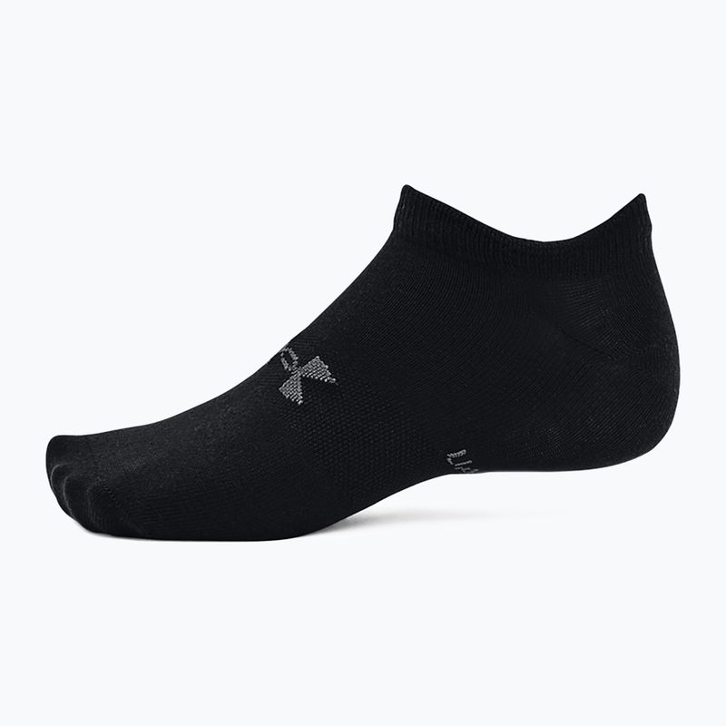 Calzini Under Armour Essential No Show 6 paia nero/nero/grigio campo 5