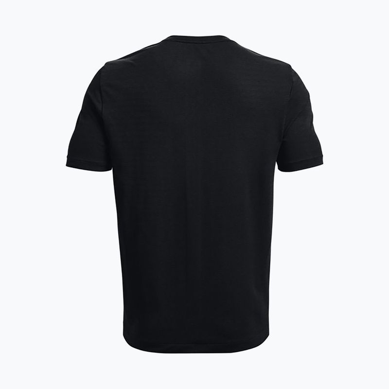 Under Armour maglia da allenamento da uomo UA Rush Seamless Geosport nero/nero 2