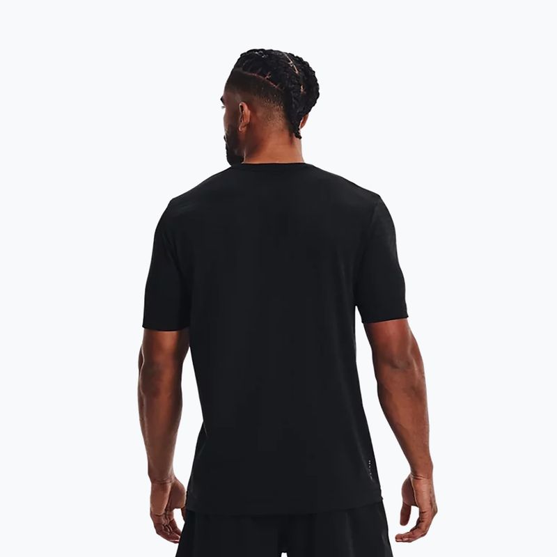 Under Armour maglia da allenamento da uomo UA Rush Seamless Geosport nero/nero 4