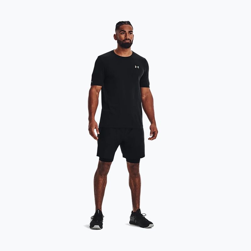 Under Armour maglia da allenamento da uomo UA Rush Seamless Geosport nero/nero 5
