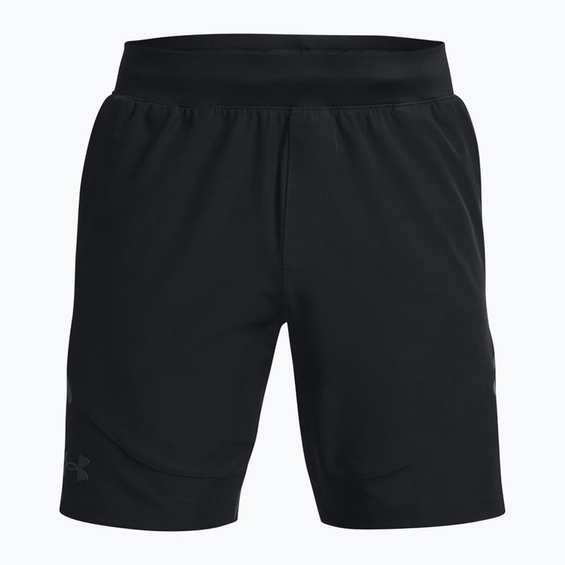Pantaloncini da uomo Under Armour Unstoppable nero/nero 5