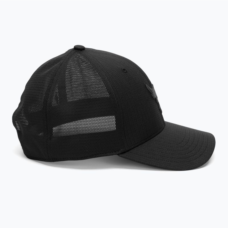 Berretto da baseball Under Armour Project Rock Trucker nero/grigio da uomo 2