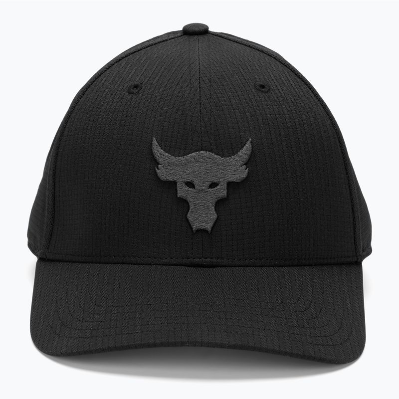 Berretto da baseball Under Armour Project Rock Trucker nero/grigio da uomo 4
