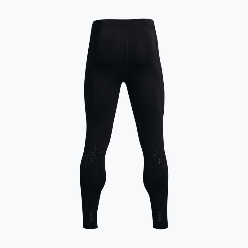 Leggings da corsa Under Armour Fly Fast 3.0 Tight da uomo nero/nero/riflettente 7