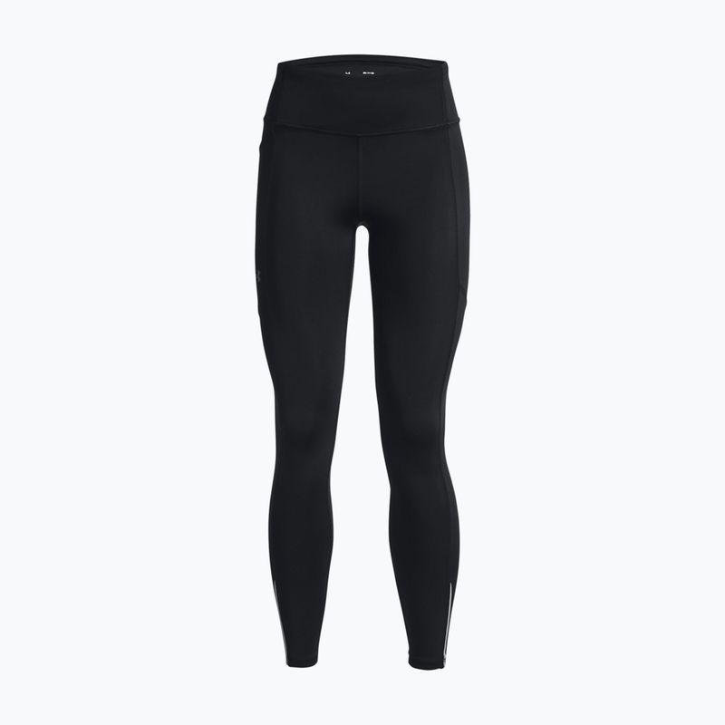 Under Armour Fly Fast 3.0 Tight, leggings da corsa da donna, nero/nero/riflettente 3