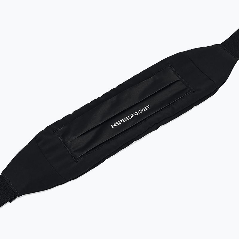 Under Armour Flex Speedpocket Run Belt nero/nero/riflettente 2
