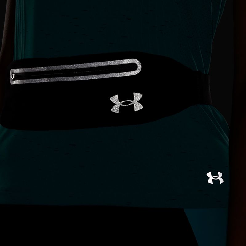 Under Armour Flex Speedpocket Run Belt nero/nero/riflettente 4