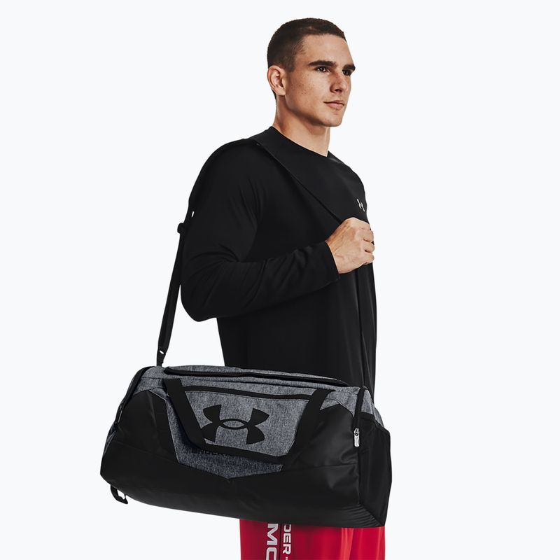 Under Armour Undeniable 5.0 Duffle S 40 l grigio pece medio erica/nero/nero borsa 7