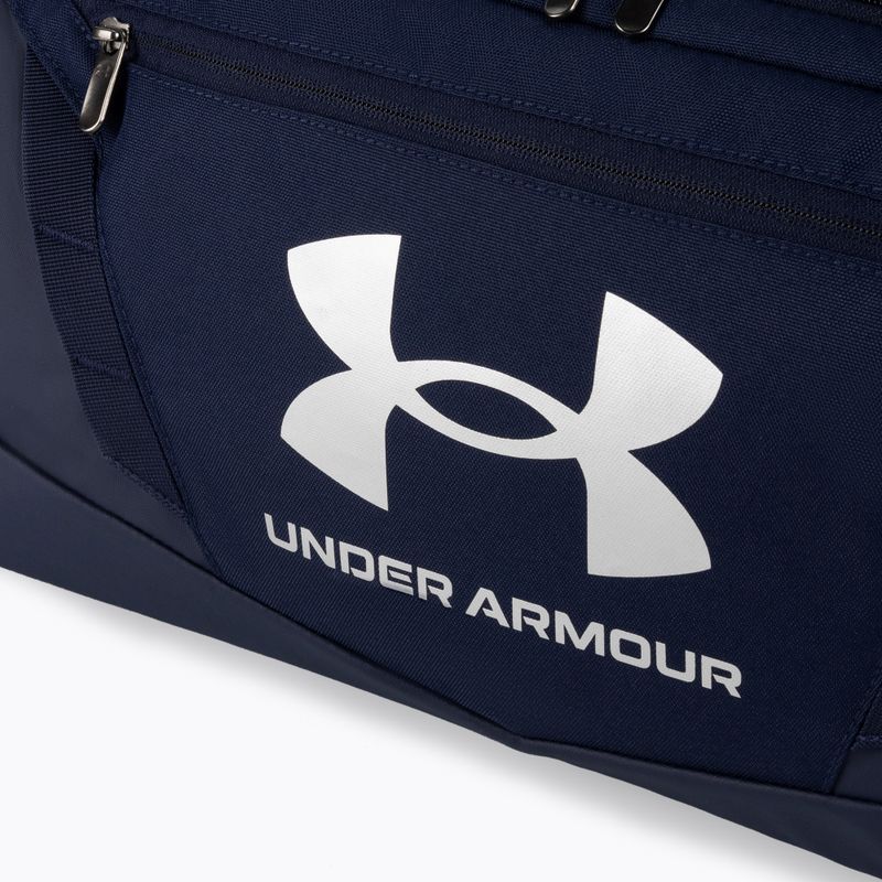 Under Armour Undeniable 5.0 Duffle S 40 l borsa midnight navy/midnight navy/metallic silver 4