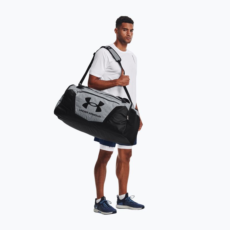 Under Armour Undeniable 5.0 Duffle L 101 l pitch gray medium heather/nero/black bag 11