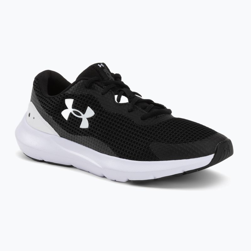 Under Armour Surge 3 nero/bianco/bianco scarpe da corsa da uomo