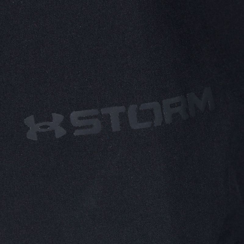 Giacca da allenamento Under Armour Woven FZ donna nero/nero/bianco 5