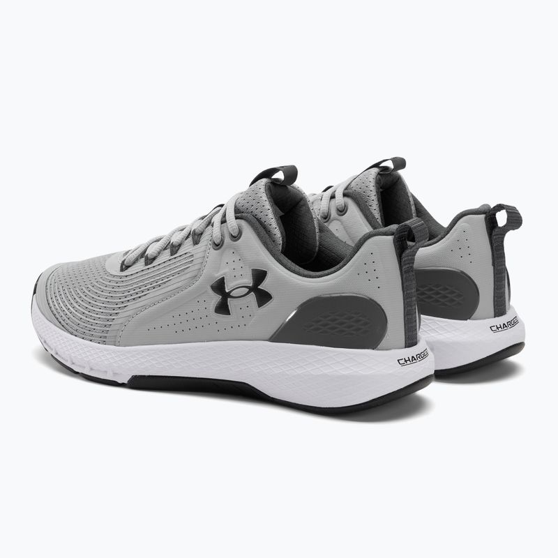 Under Armour Charged Commit Tr 3 mod grigio/pitch grigio/nero scarpe da ginnastica da uomo 3