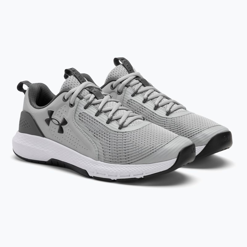 Under Armour Charged Commit Tr 3 mod grigio/pitch grigio/nero scarpe da ginnastica da uomo 4