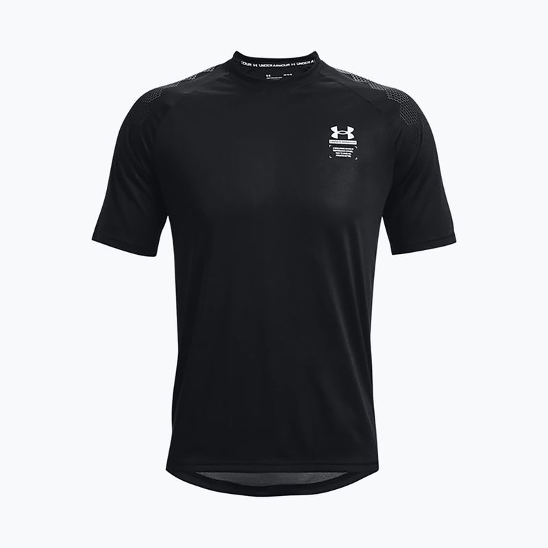 Maglietta da allenamento Under Armour UA Armourprint uomo nero/grigio alo.