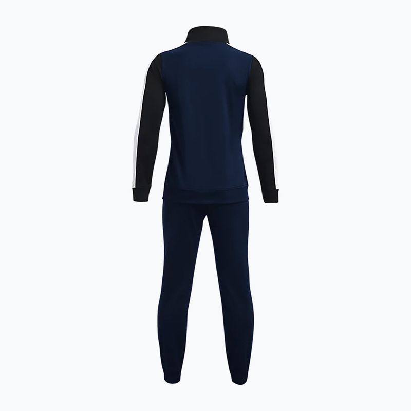 Under Armour Cb Knit academy/nero/bianco tuta da ginnastica per bambini 2