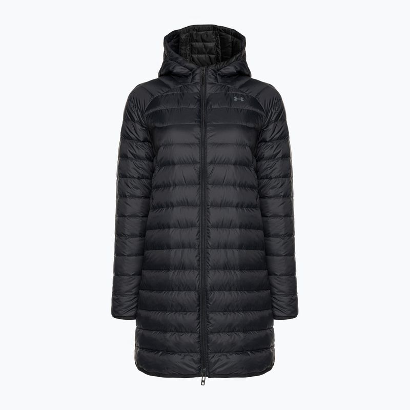 Under Armour Armour Down 2.0 Parka nero/grigio pece da donna in piuma d'oca 3