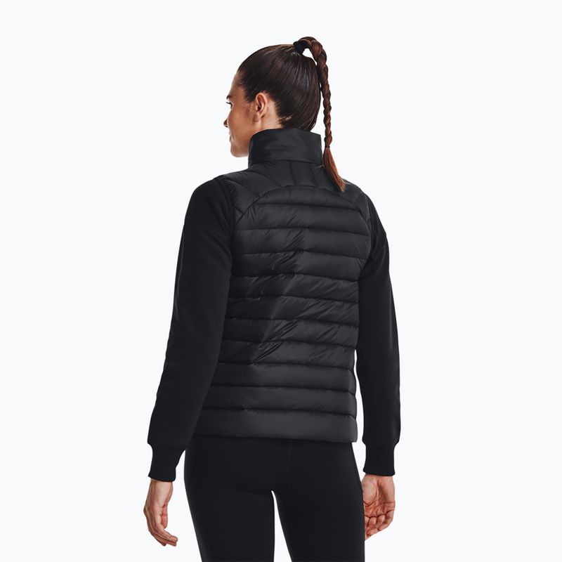 Under Armour Armour Down 2.0 donna, senza maniche, nero/grigio 3