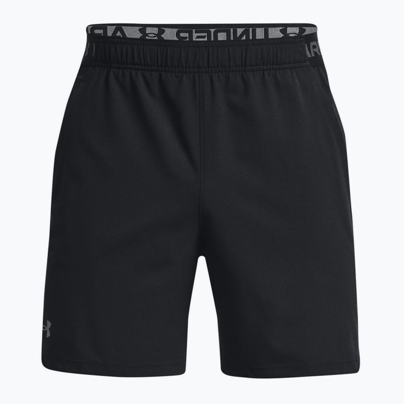 Pantaloncini da allenamento Under Armour da uomo UA Vanish Woven 6in nero/grigio pitch