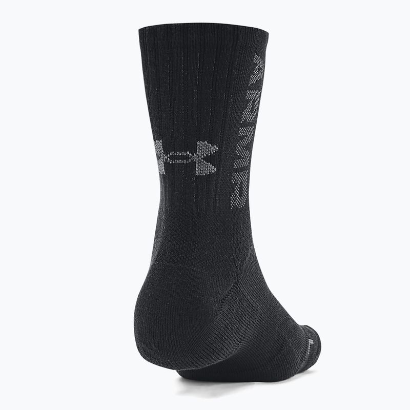 Under Armour 3-Maker Mid Crew 3P calzini da allenamento 4