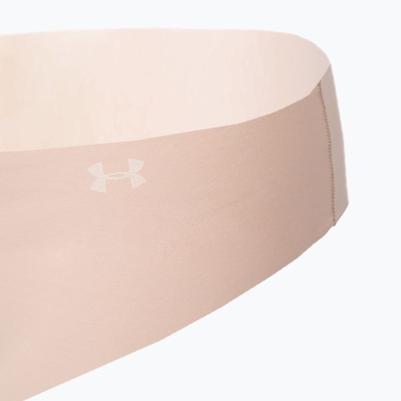 Under Armour Ps Thong slip donna 3 pezzi beige/beige/bianco 4