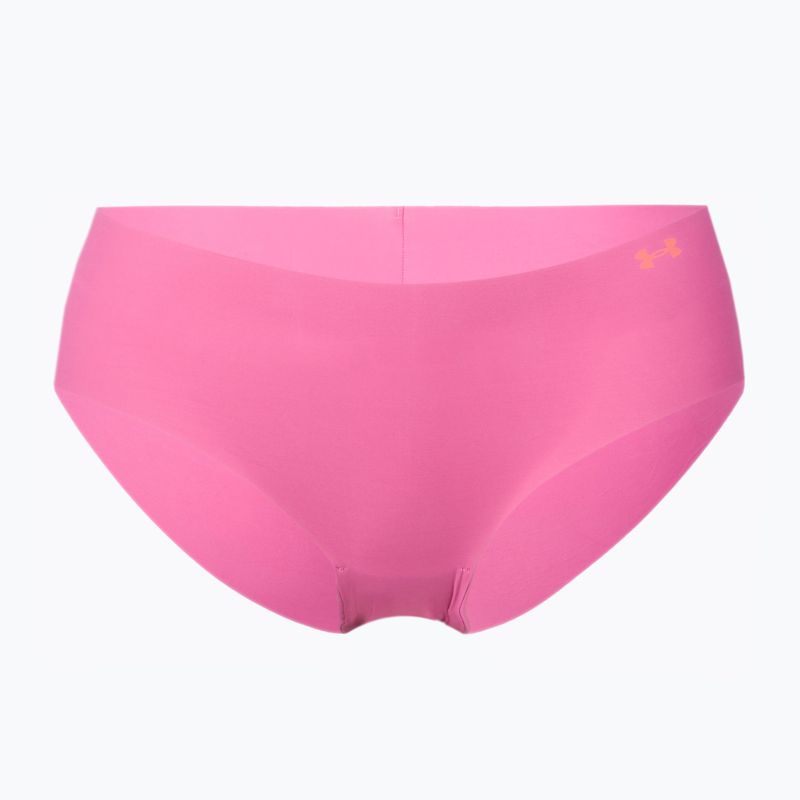 Under Armour Ps Hipster Print slip da donna 3 pz. ritmo rosa/ciliegia scura/afterglow 2
