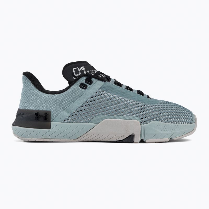 Under Armour UA Tribase Reign 4 verde opale/grigio notte/nero scarpe da ginnastica da uomo 2