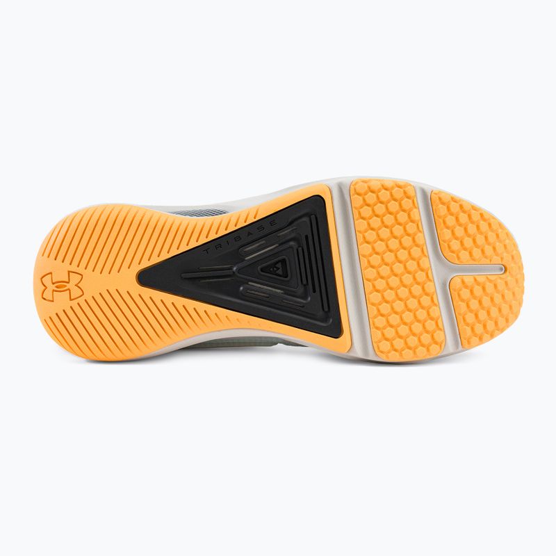 Under Armour Hovr Rise 4 scarpe da ginnastica da uomo verde illusione/bianco/ grigio grigia 5