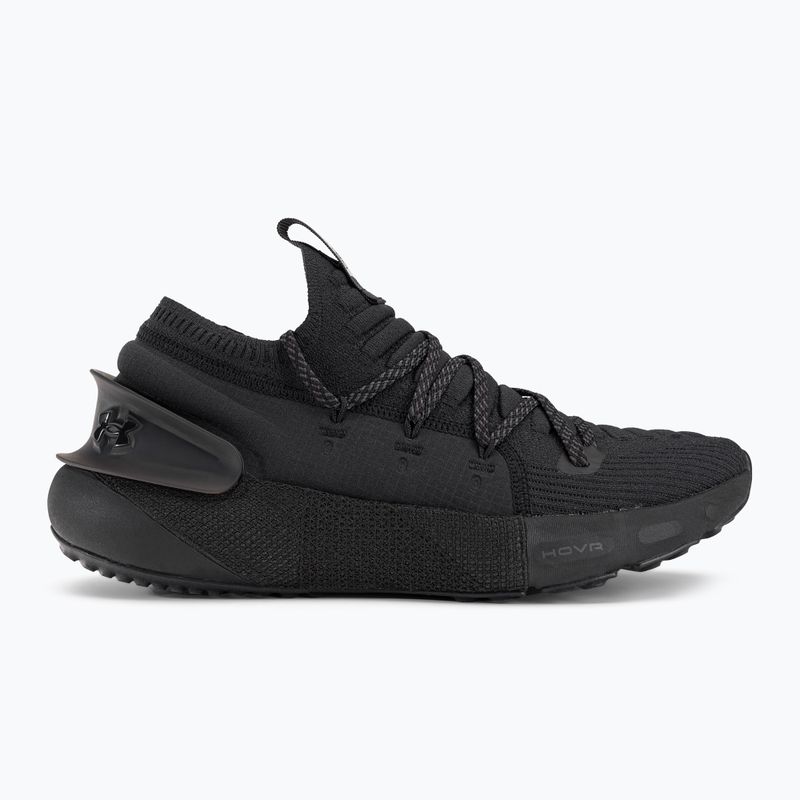 Under Armour Hovr Phantom 3 nero/nero/nero scarpe da corsa da uomo 2