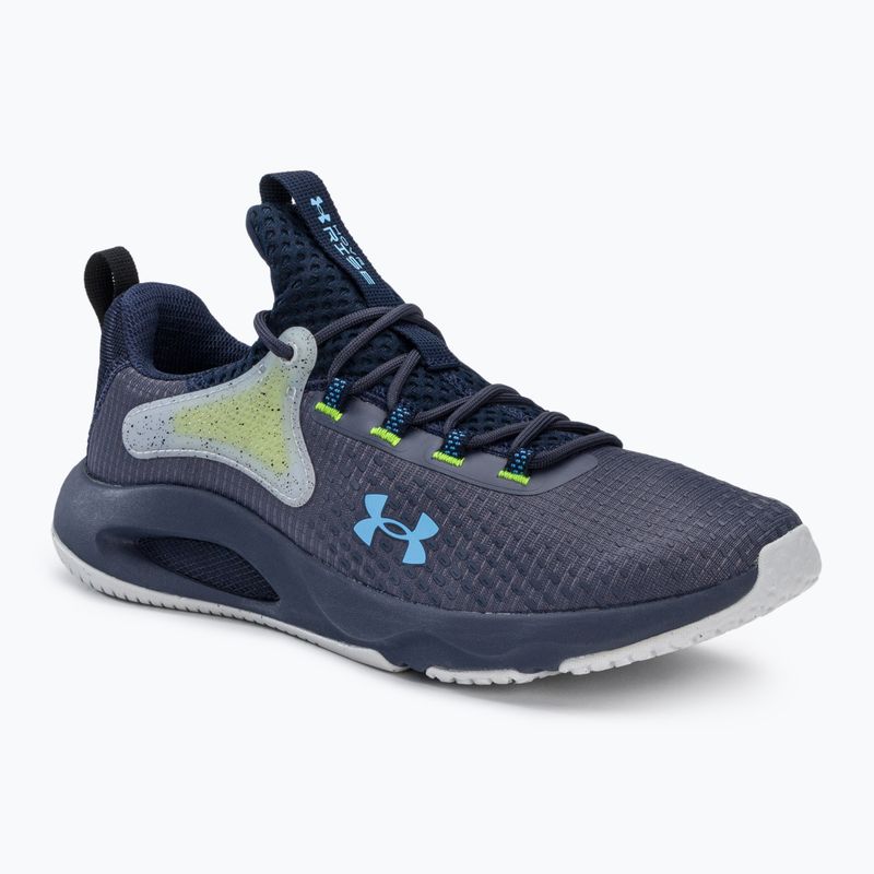 Under Armour Hovr Rise 4 acciaio temperato/marino medio/blu carolina scarpe da ginnastica da uomo