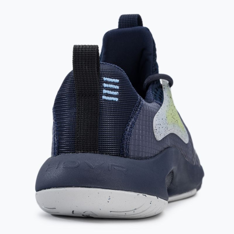 Under Armour Hovr Rise 4 acciaio temperato/marino medio/blu carolina scarpe da ginnastica da uomo 10