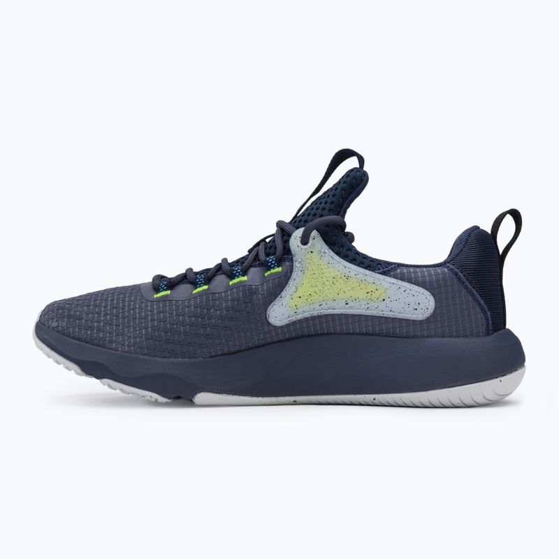 Under Armour Hovr Rise 4 acciaio temperato/marino medio/blu carolina scarpe da ginnastica da uomo 12