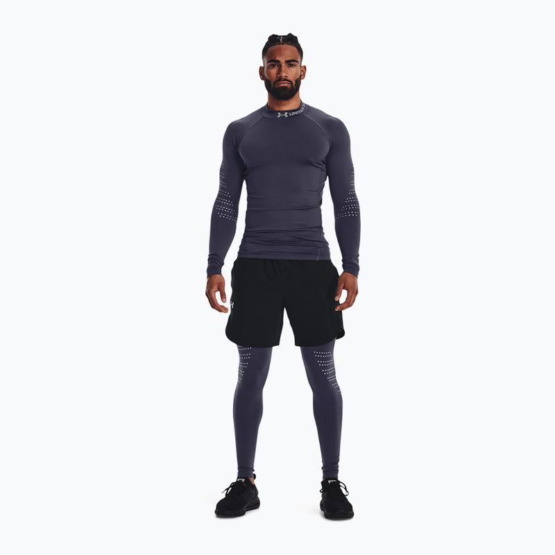 Leggings Under Armour da uomo UA Cg Armour Novelty acciaio temperato/riflettente 3
