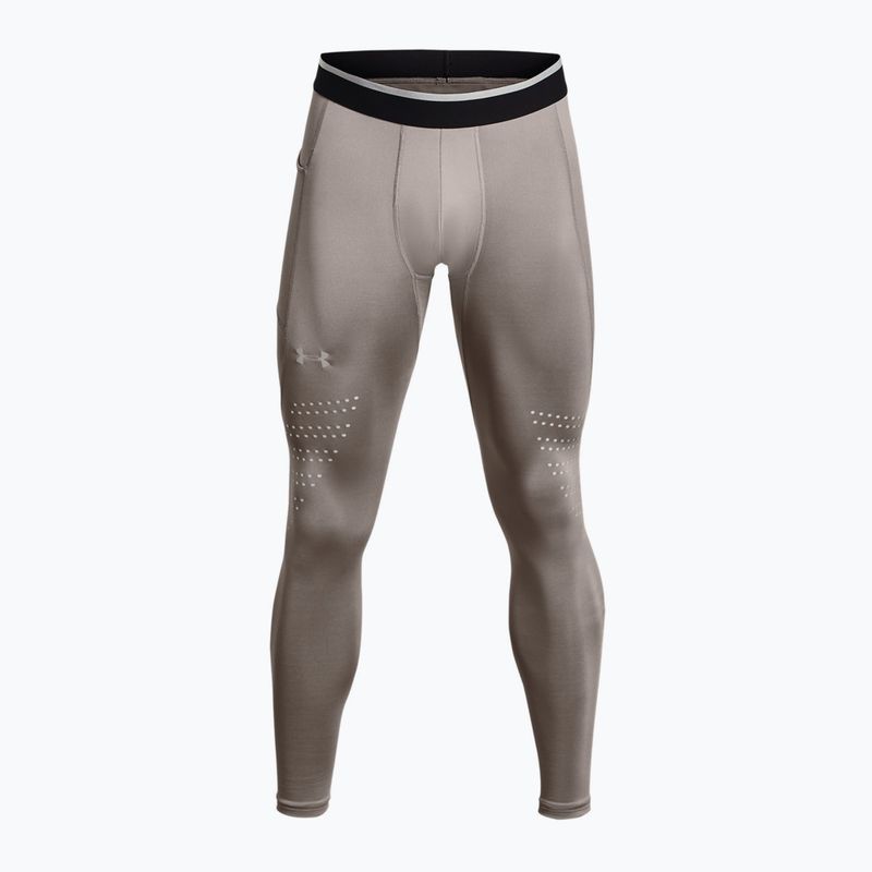 Leggings Under Armour da uomo UA Cg Armour Novelty peltro/riflettente