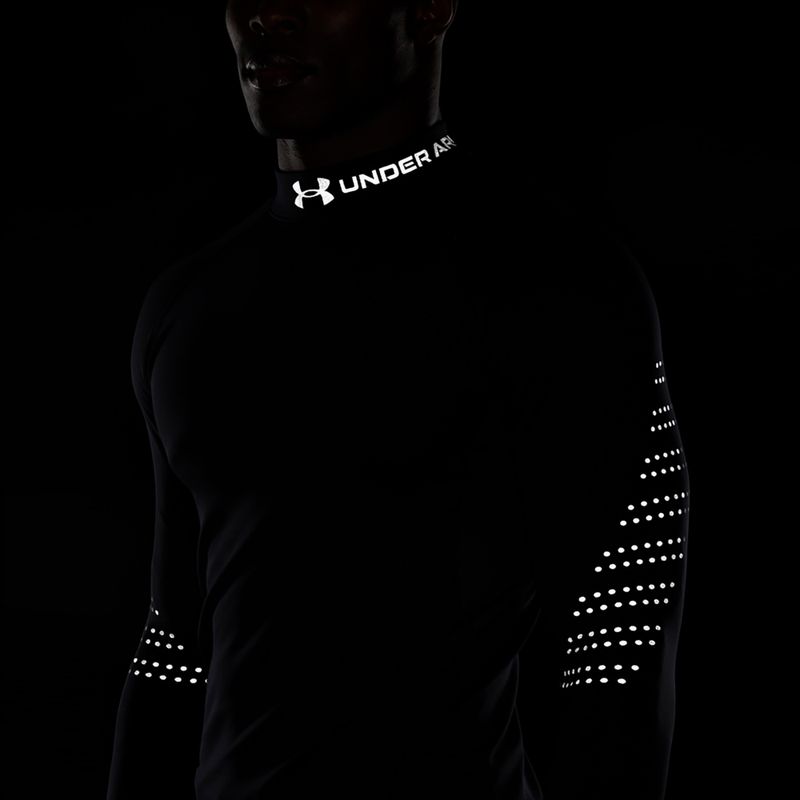 Under Armour uomo manica lunga da allenamento UA Cg Armour Novelty Mock nero/riflettente 4