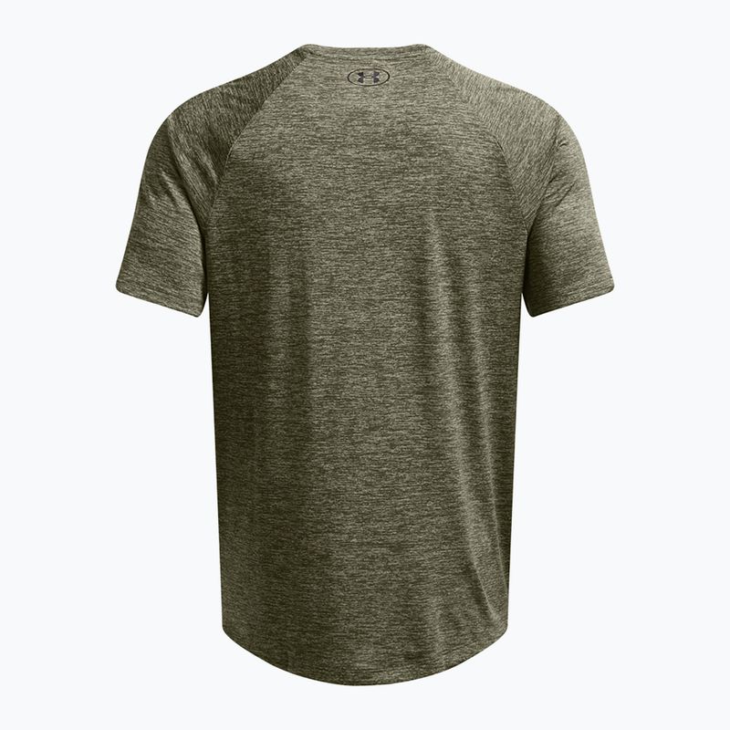 Maglietta da allenamento uomo Under Armour Tech 2.0 marine da green/black 2