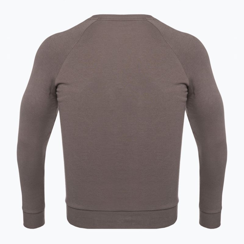 Felpa Under Armour Rival Fleece Crew uomo marrone 6