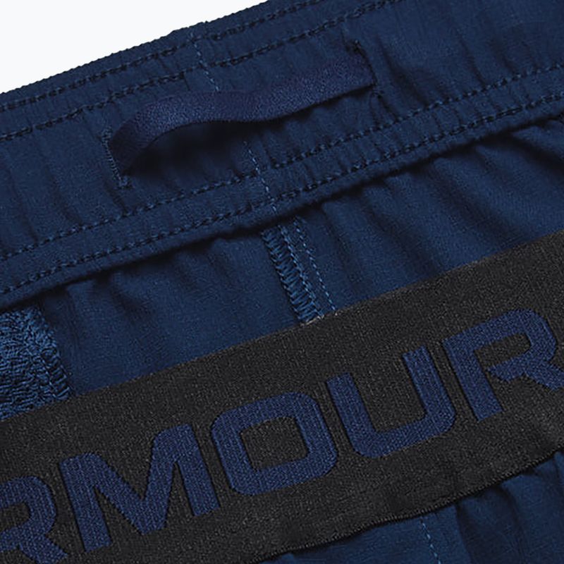 Pantaloncini da allenamento Under Armour da uomo UA Vanish Woven 6in academy/bianco 7